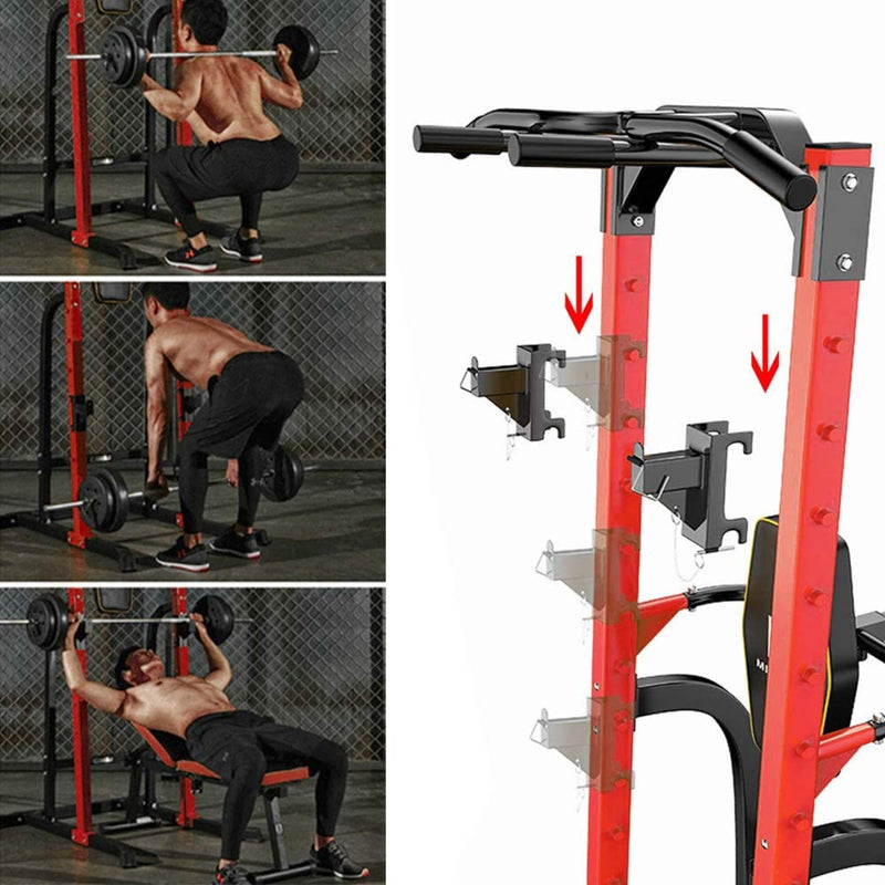 Wesfital Power Tower Pull-Up Bars Dip Stand Pull Up Stations for Home Workout Strength Training Equipment