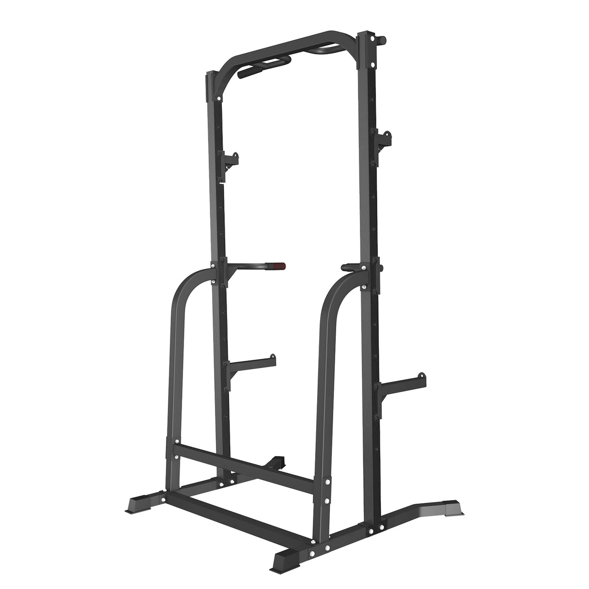 Wesfital Power Rack Squat Stand with J-Hooks, Fitness Multi-Function Power Tower Dip Station Squat Stand, 800LBS Weight Capacity